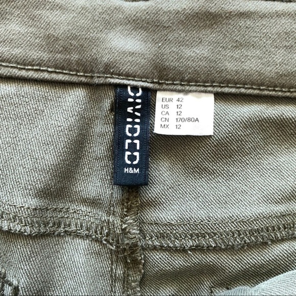 Pants ankle H&M little skinny 12 Brown DIVIDED - Picture 2 of 3